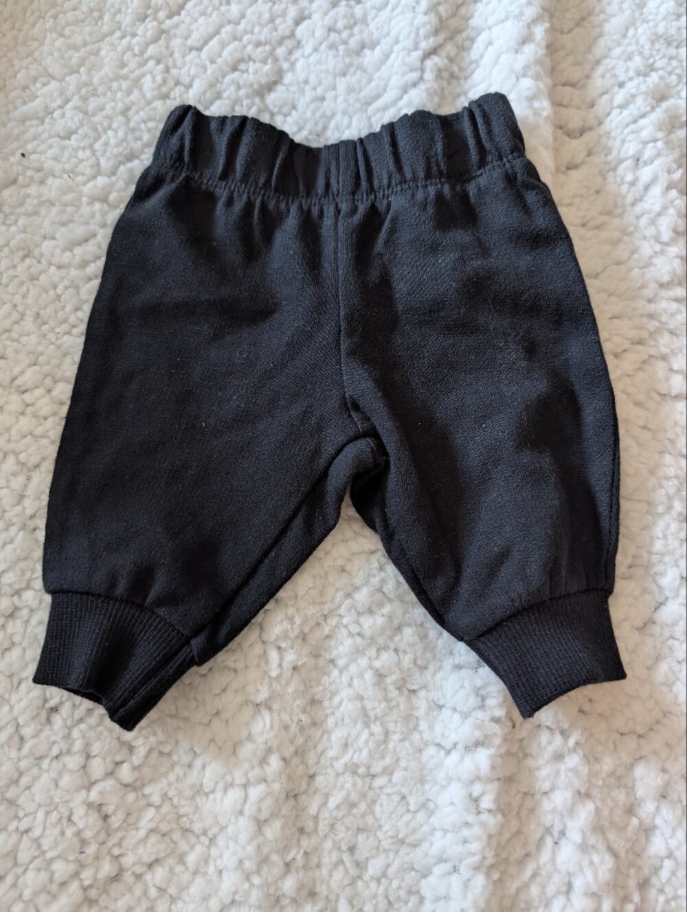 Carter's Black Elastic Waist Jogger Sweatpants